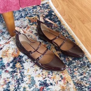 Calvin Klein Strappy Ballet Flats